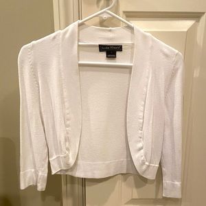 Cropped 3/4 sleeve occasion cardigan